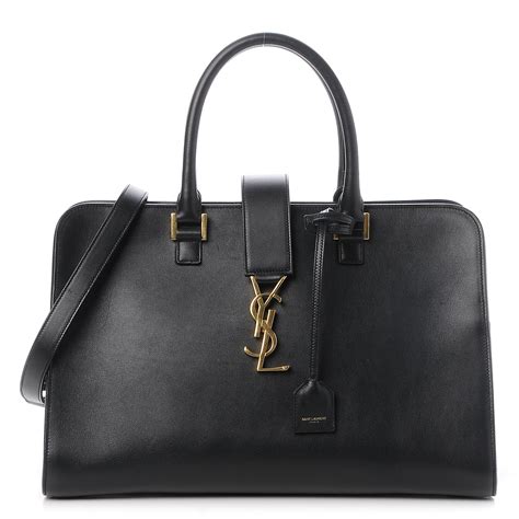 ysl cabas monogram price|SAINT LAURENT Smooth Calfskin Small Monogram Cabas .